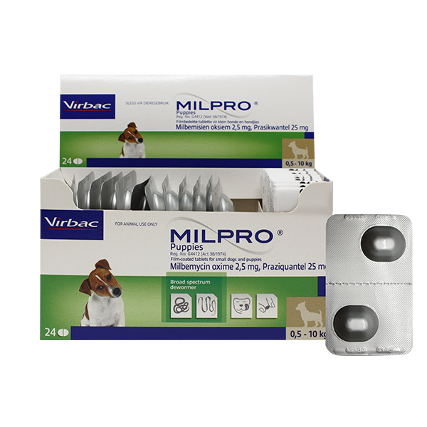 milpro dog worming tablets